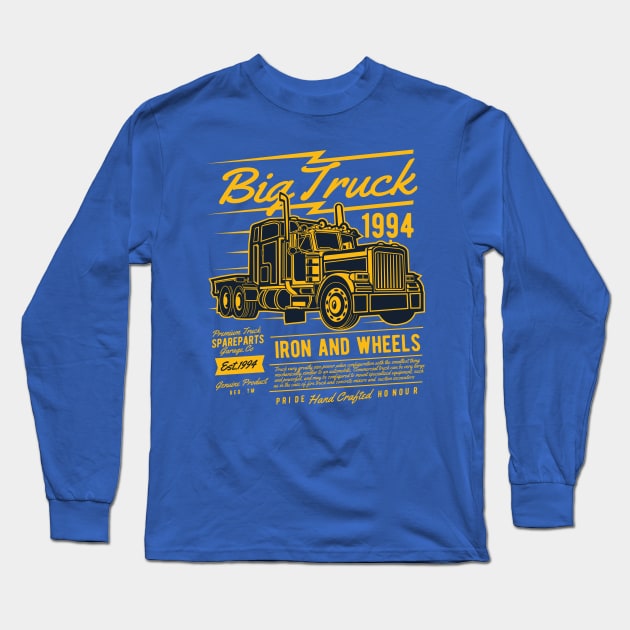 Big Truck US Truck 1994 Long Sleeve T-Shirt by Hariolf´s Mega Store